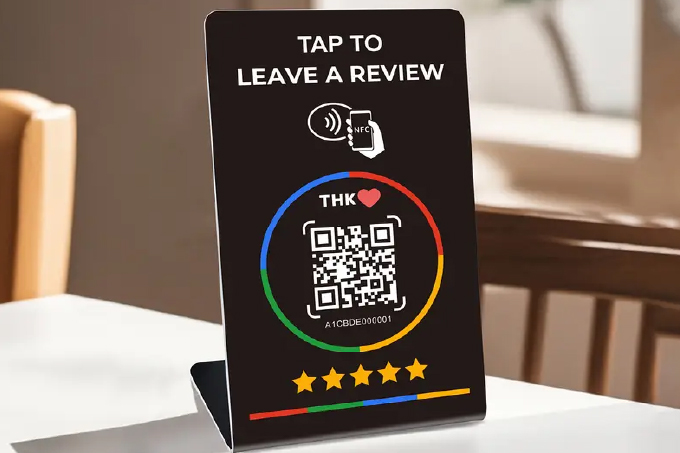 Stimulujte online recenzie pomocou NFC